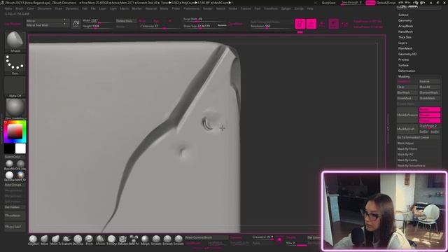 GFG урок#20: как скульптить стилизованные камни в ZBrush смотреть онлайн
