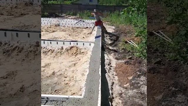 СВАЙНО-РОСТВЕРКОВЫЙ ФУНДАМЕНТ ИЗ НЕСЪЁМНОЙ ОПАЛУБКИ смотреть онлайн