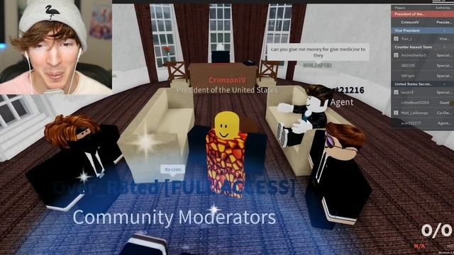 Roblox guy tried to ban me so I changed my outfit to trick him смотреть онлайн