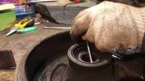 снятие сенсорного кольца abs с барабана nissan note англ