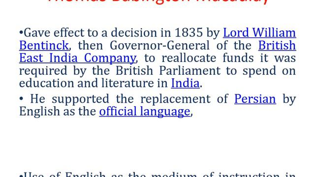 Thomas Babington Macaulay(Introducer of English in India) смотреть онлайн