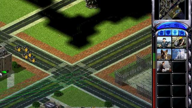 Red Alert 2 Allied Walkthrough - Mission 8: Free Gateway (Part 2/2) смотреть онлайн