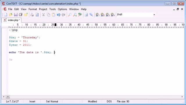 17 Concatenation PHP Tutorials смотреть онлайн