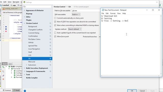 How To Fix "cannot run program git.exe createprocess error=2" In Android Studio смотреть онлайн