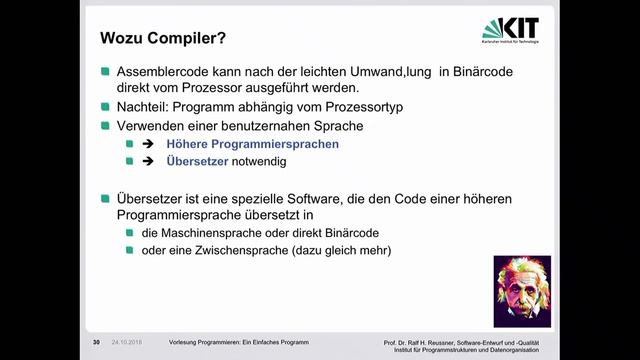 01: Anfänge der Programmierung, Java, Summenformel, Compiler, Objektorientierte Programmierung смотреть онлайн