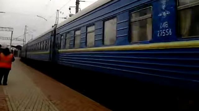 ЧС7 с поездом Львов Мариуполь смотреть онлайн