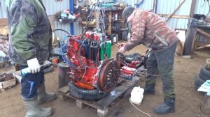 запустили дизель Д 21 (Т 25) Фёдора