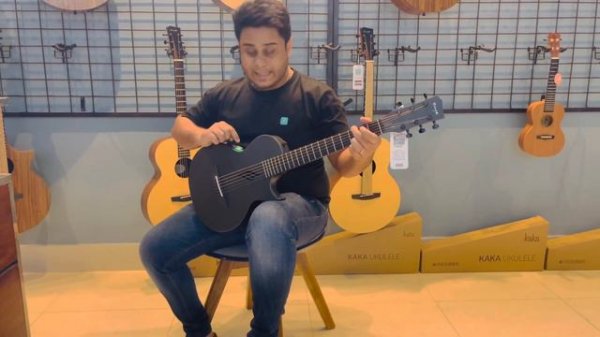 Enya NOVA Go SP1 Carbon Fiber Acoustic & Electric Guitar with Smart AcousticPlus Review