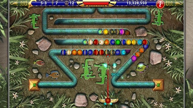 Luxor HD Challenge of Horus Stage 5: Set's Wrath смотреть онлайн