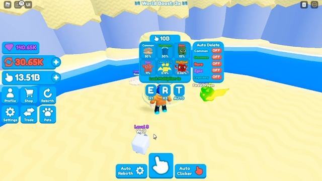 симулятор кликера в ROBLOX 700к ребитков смотреть онлайн