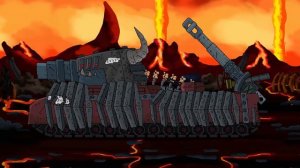 Зараженный РАТТЕ VS Гибрид Крепыш Gerand - "Гладиаторские бои" - Мультики про танки