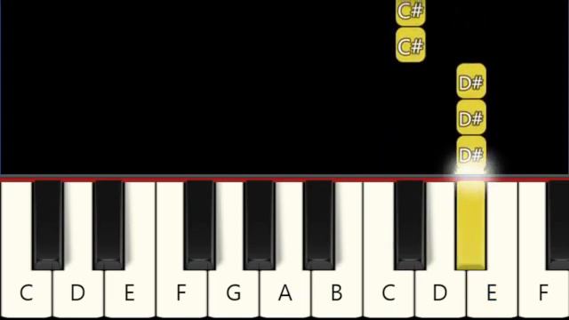 Fly - Einaudi (Intouchables) - Very Easy and Slow Piano tutorial - Beginner смотреть онлайн