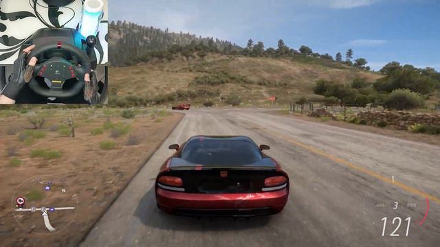 DODGE VIPER SRT 10 ACR 2008 | FORZA HORIZON 5 | LOGITECH MOMO RACING смотреть онлайн