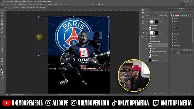 Create ANIMATED Sports Trading Card Tutorial | PHOTOSHOP/PREMIERE PRO смотреть онлайн