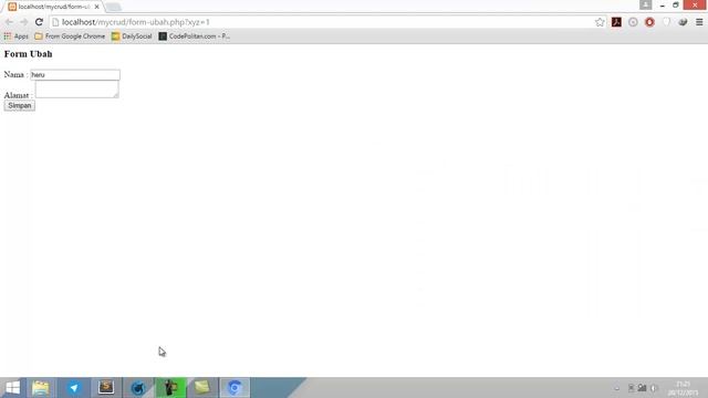 6 Update Data Database Tutorial CRUD PHP dengan PDO смотреть онлайн