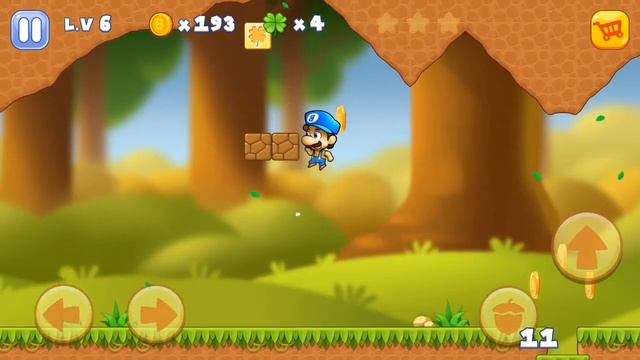 Super Bobby's World - Free Run Game (Level 1 to 10) смотреть онлайн