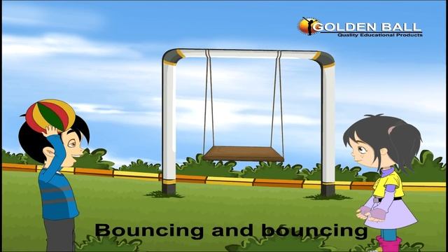 Bouncing Ball Rhyme With Lyrics - Kids Action Songs | English Rhymes for Babies | Poems for Kids смотреть онлайн