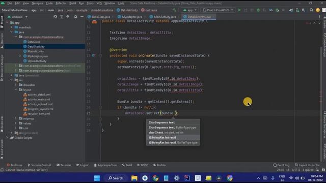 Store, Retrieve, Search, Delete and Update Data using Firebase Realtime Database in Android Studio смотреть онлайн