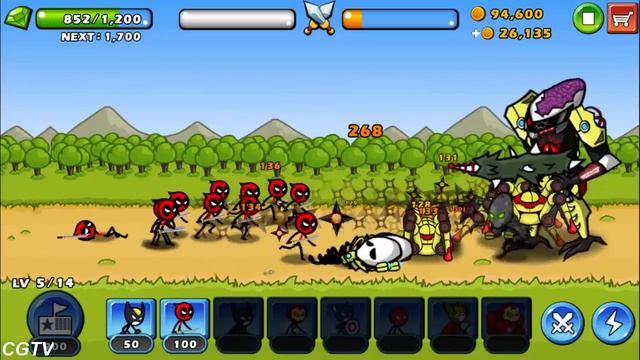 HERO WARS Super Stickman Defense - I'm a Ninja смотреть онлайн