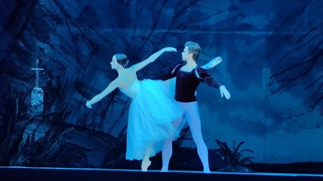 Anna Nikulina, Artem Ovcharenko And Angelina Vlashinets In Ballet Giselle