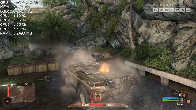 Crysis: Warhead (2008) Gameplay | Core 2 Quad Q9300 | AMD Radeon R7 250 | 4GB RAM смотреть онлайн