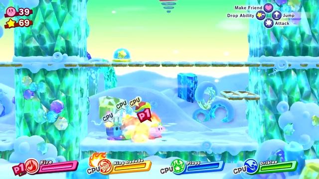 Kirby Star Allies Gameplay Walkthrough - Episode 2 - World 2 Planet Popstar! (Nintendo Switch) смотреть онлайн