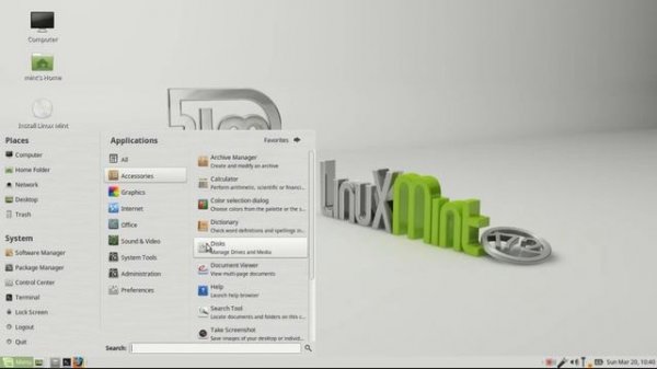 Видеообзор Linux Mint 17.2 Mate. Часть 1