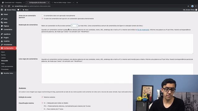 Configurar Comentários e Mídia (Curso de WordPress - Aula 25) смотреть онлайн