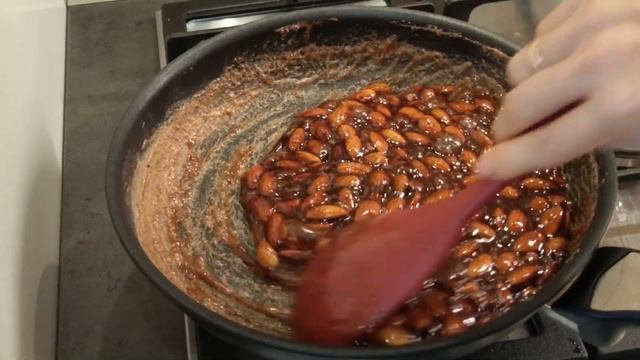 #Рецепт Жареный миндаль Традиционная немецкая сдадость+Идея подарка на новый год и Рождество смотреть онлайн