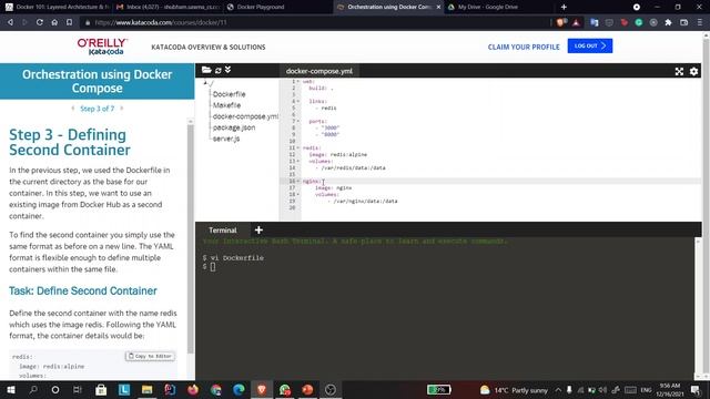 Container and Orchestration (Part 5) Docker Compose Practical смотреть онлайн