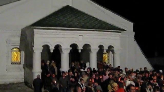 Крестный ход 19.04.09 в Свято - Богоявленском мужском монастыре ( ролик №1 ) смотреть онлайн
