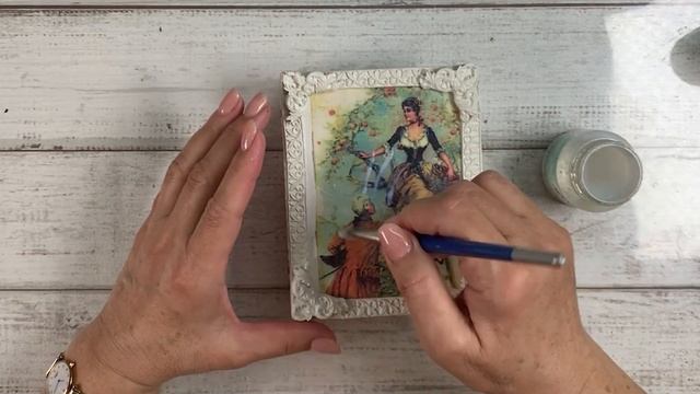 Vintage book box. Винтажная книжка-шкатулка. смотреть онлайн