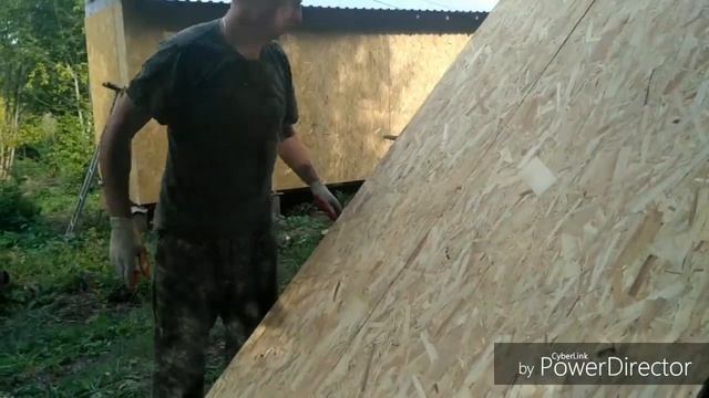 Дорога в деревню. Дошиваем ОСП. Герметик для стыков смотреть онлайн
