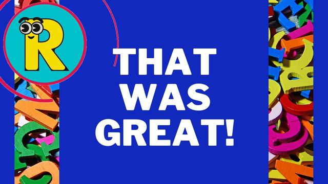 Letter R Words! : Learning Your Alphabet For Preschool, Kindergarten And Homeschool