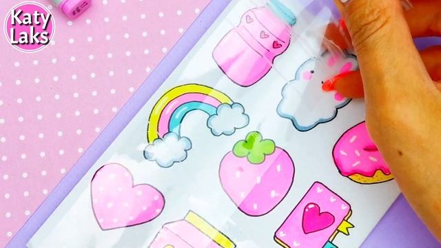 ?Летние наклейки/Объёмные Наклейки Своими Руками