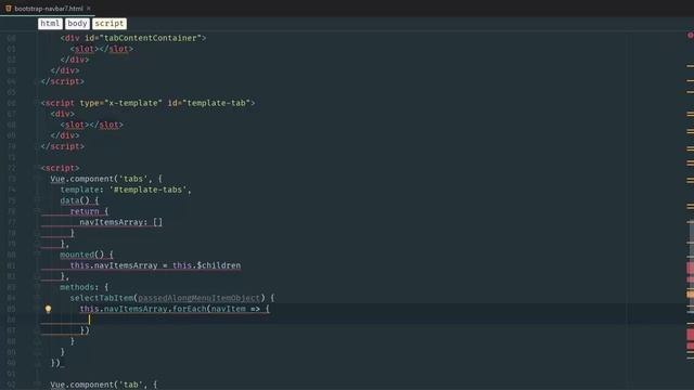 Bootstrap Vue.js menu in 30 minutes - part 7 смотреть онлайн