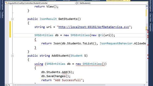 Wcf Data Service AngularJs Mvc: Client Side смотреть онлайн