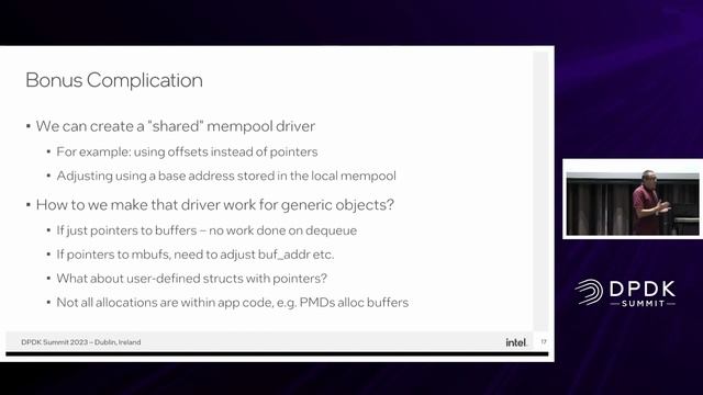 Using Sharable Mempools for Zero-copy Sharing Between Processes - Bruce Richardson, Intel смотреть онлайн