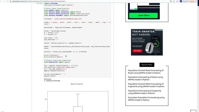 Extra Trees Ensembles for Classification смотреть онлайн