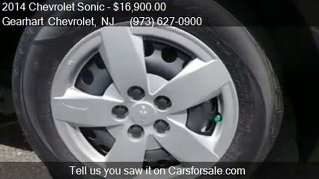 2014 Chevrolet Sonic LS Auto 4dr Sedan w/1SB for sale in Den смотреть онлайн