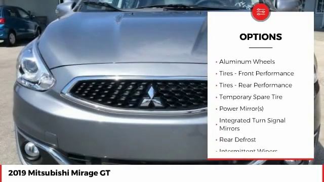 2019 Mitsubishi Mirage GT New N10882 смотреть онлайн