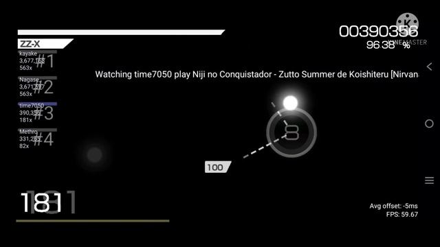 Osu!droid Map:Zutto Summer de koishiteru by Niji no Conquistador 7.2★HD #1 смотреть онлайн
