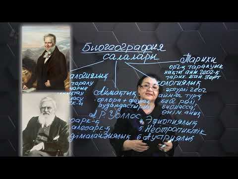 Эволюцияның биогеографиялық, биохимиялык дәлелдемелері. 10 сынып. смотреть онлайн