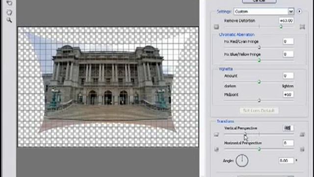 Adobe Photoshop CS2 The Lens Correction Filter42 смотреть онлайн