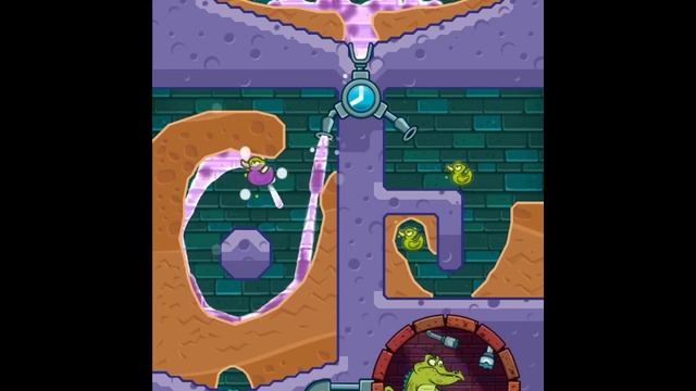 Where's My Water? Level C4-1 Overstuffed Cranky's Story Walkthrough смотреть онлайн