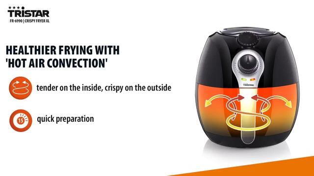 Tristar Crispy Yağsız Fritöz/Kızartma Makinesi XL смотреть онлайн