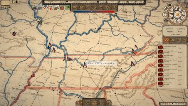 Grand Tactician The Civil War AOM MOD | CSA Campaign | Episode 3