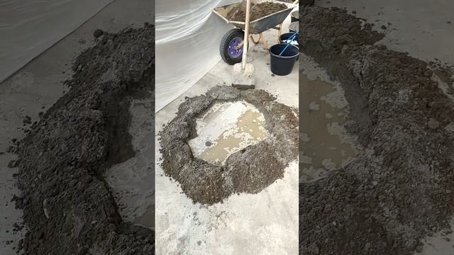 Рабочие моменты в печной деятельности. Заведение раствора .