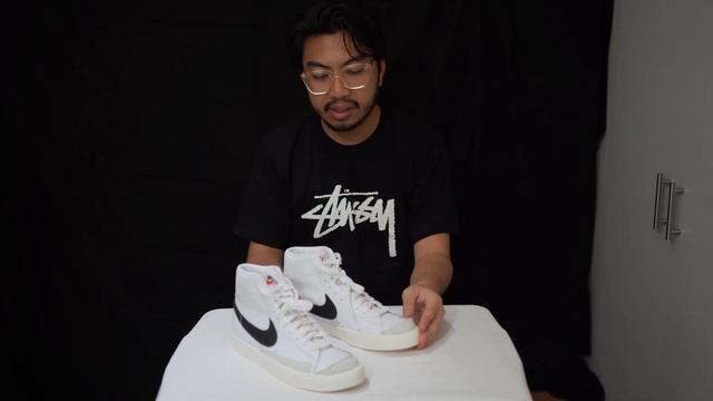 Nike Blazers Mid '77 VNTG: Unboxing, review & on feet смотреть онлайн
