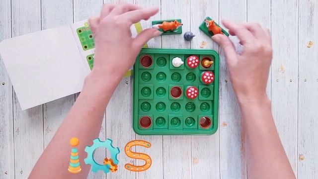 логическая игра с зайчиками и лисичками смотреть онлайн